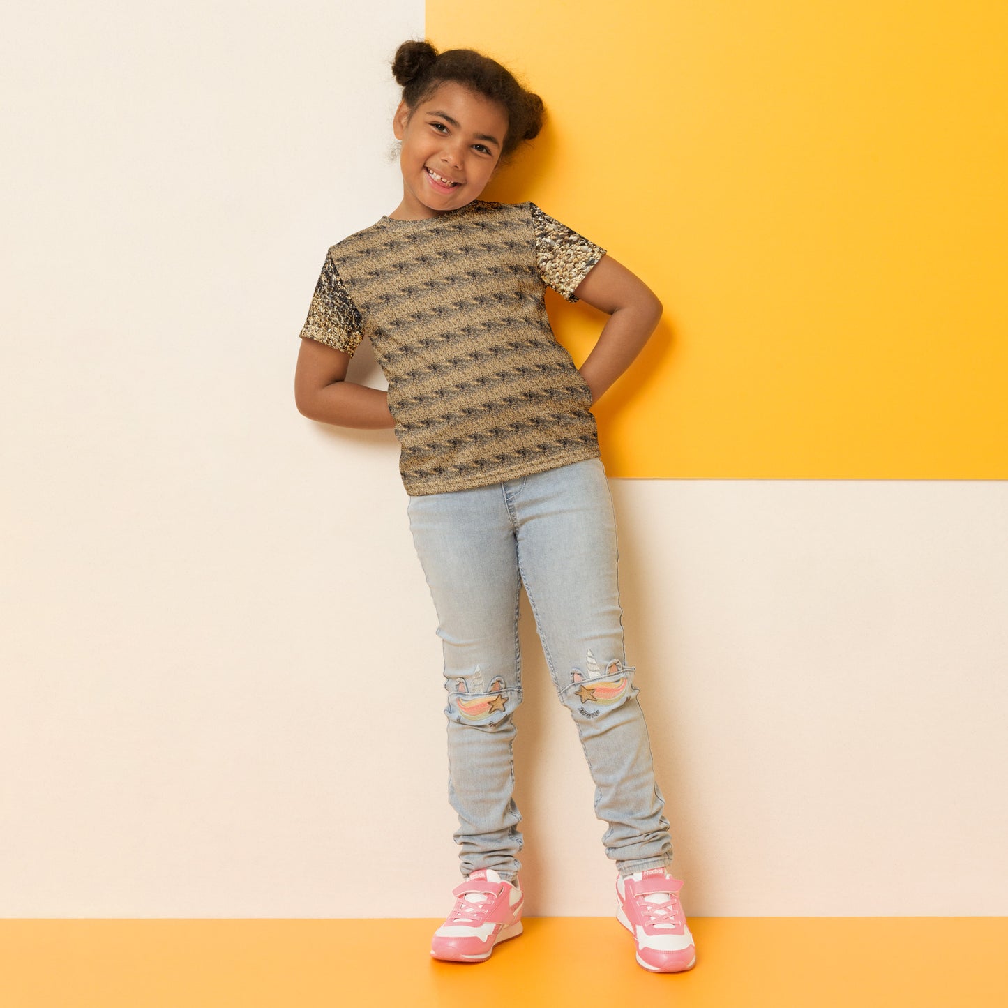 Kids Sandy Print Tee