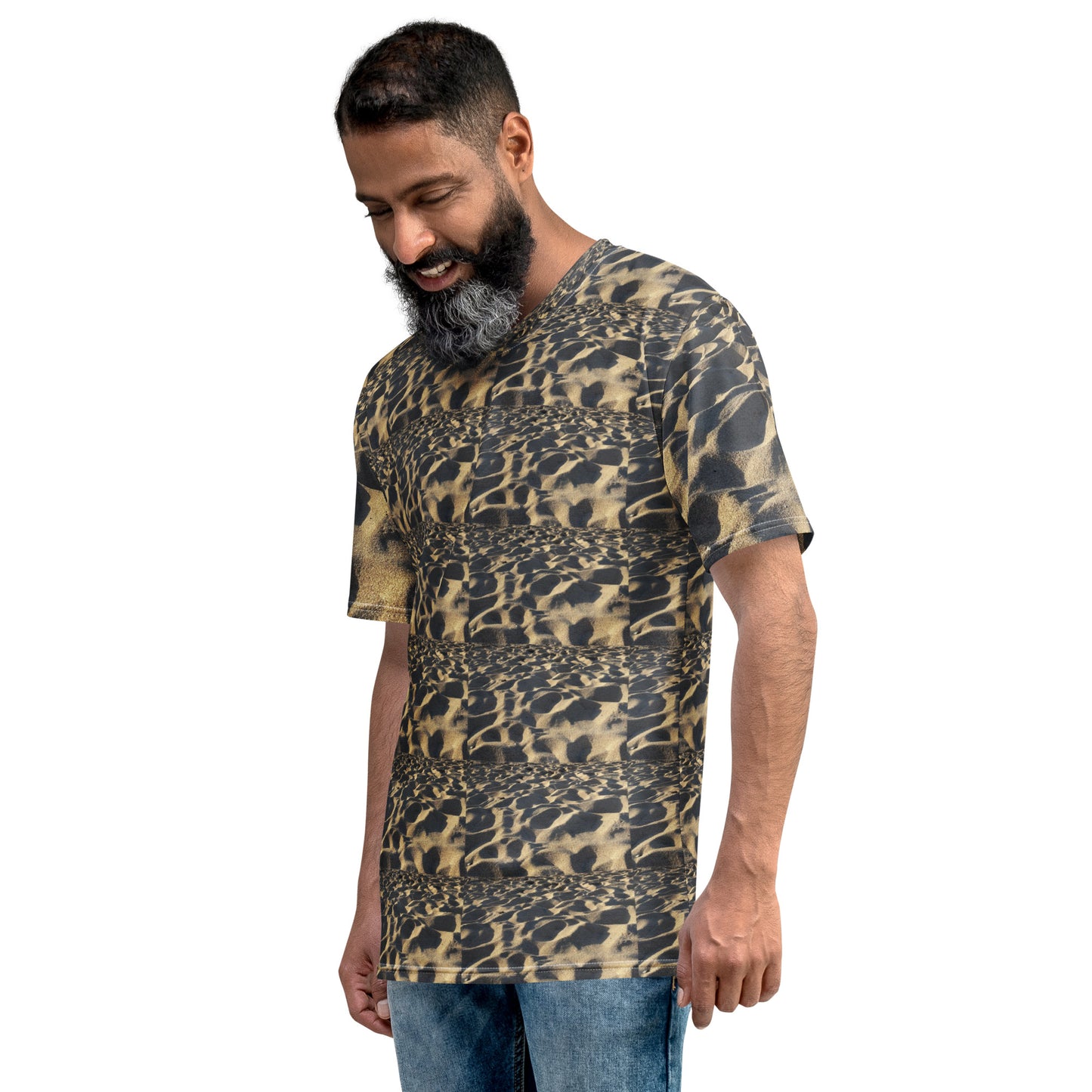 Men Busy Beach Print '24