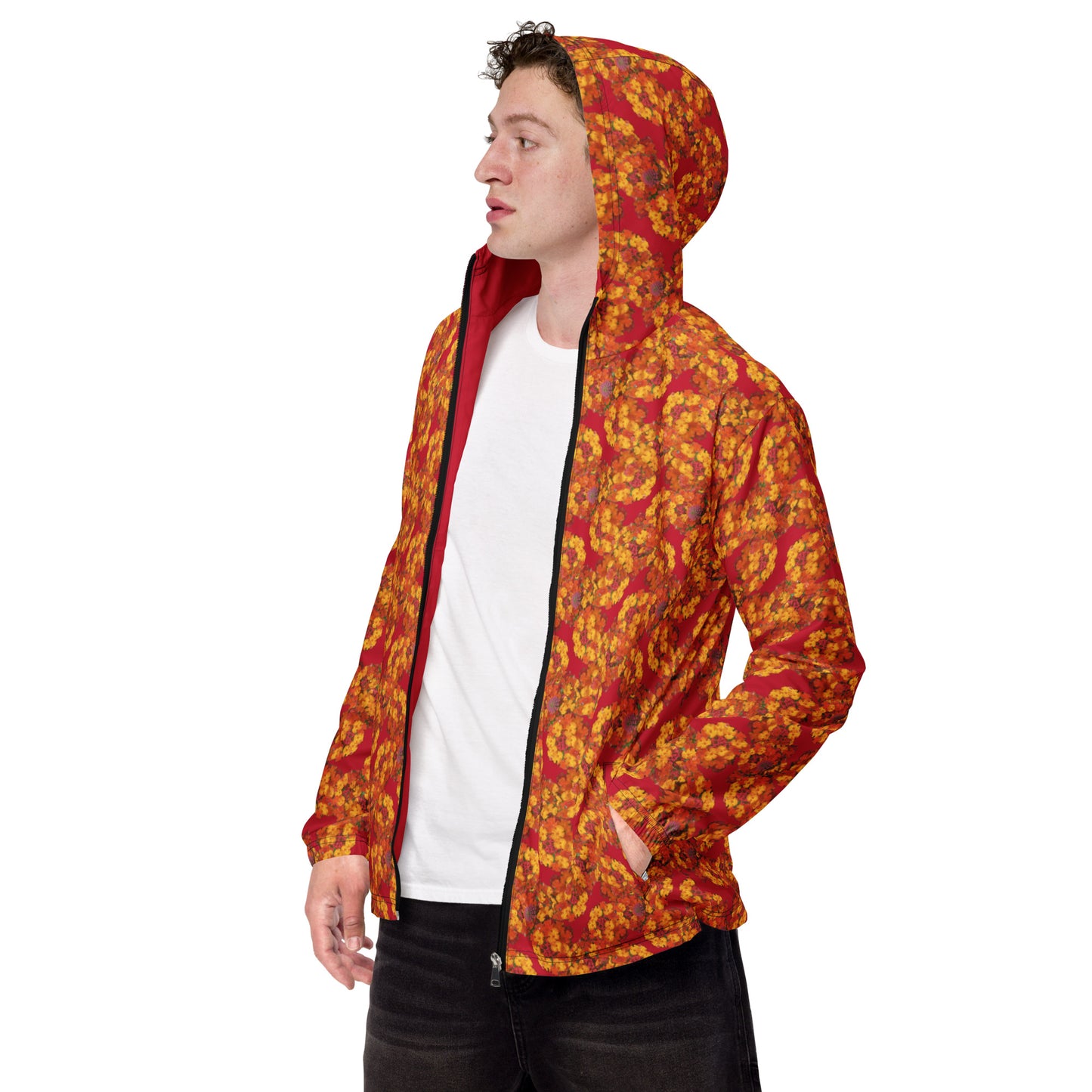 Red Dragonflower Light Jacket