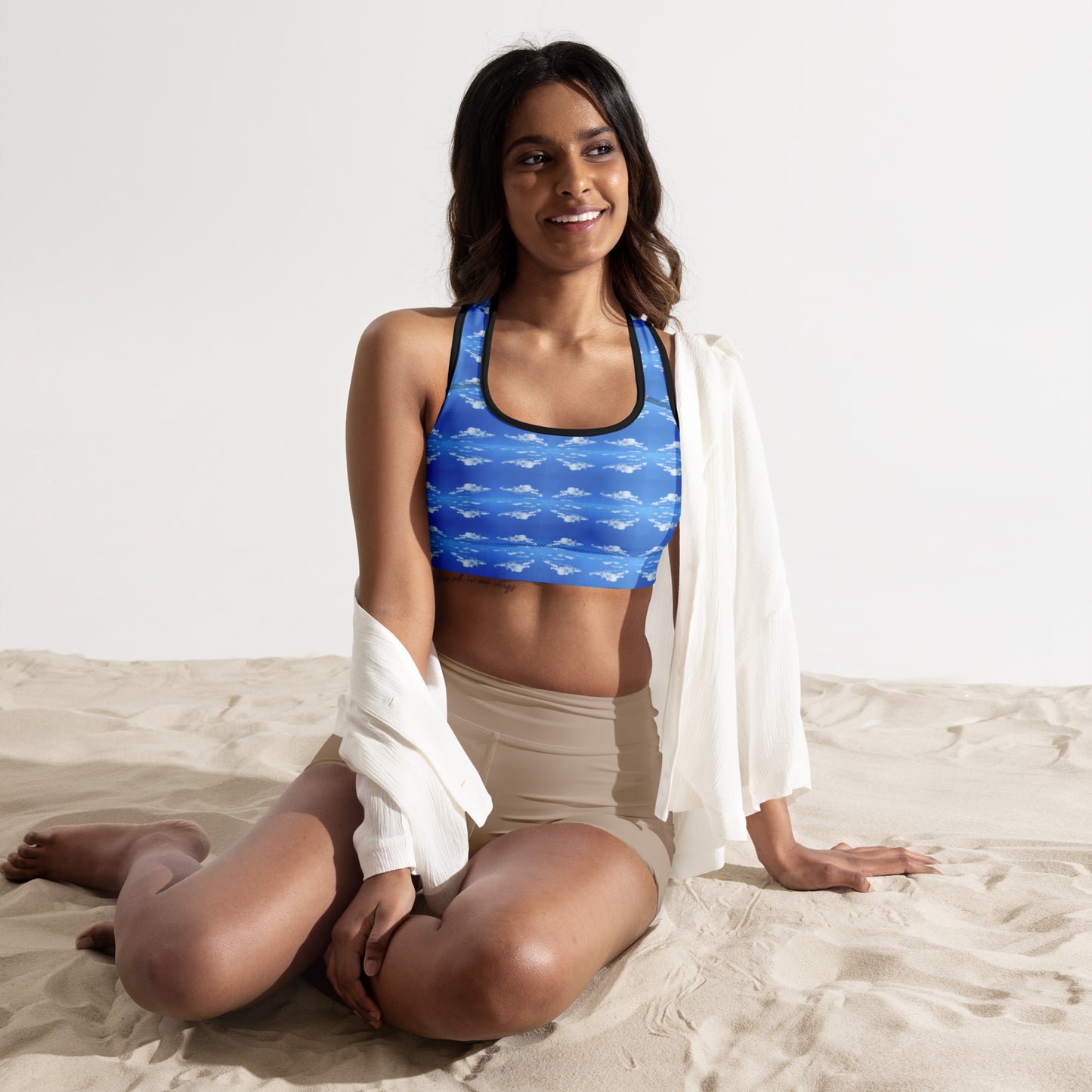 SkyPrint Padded Sports Bra '24