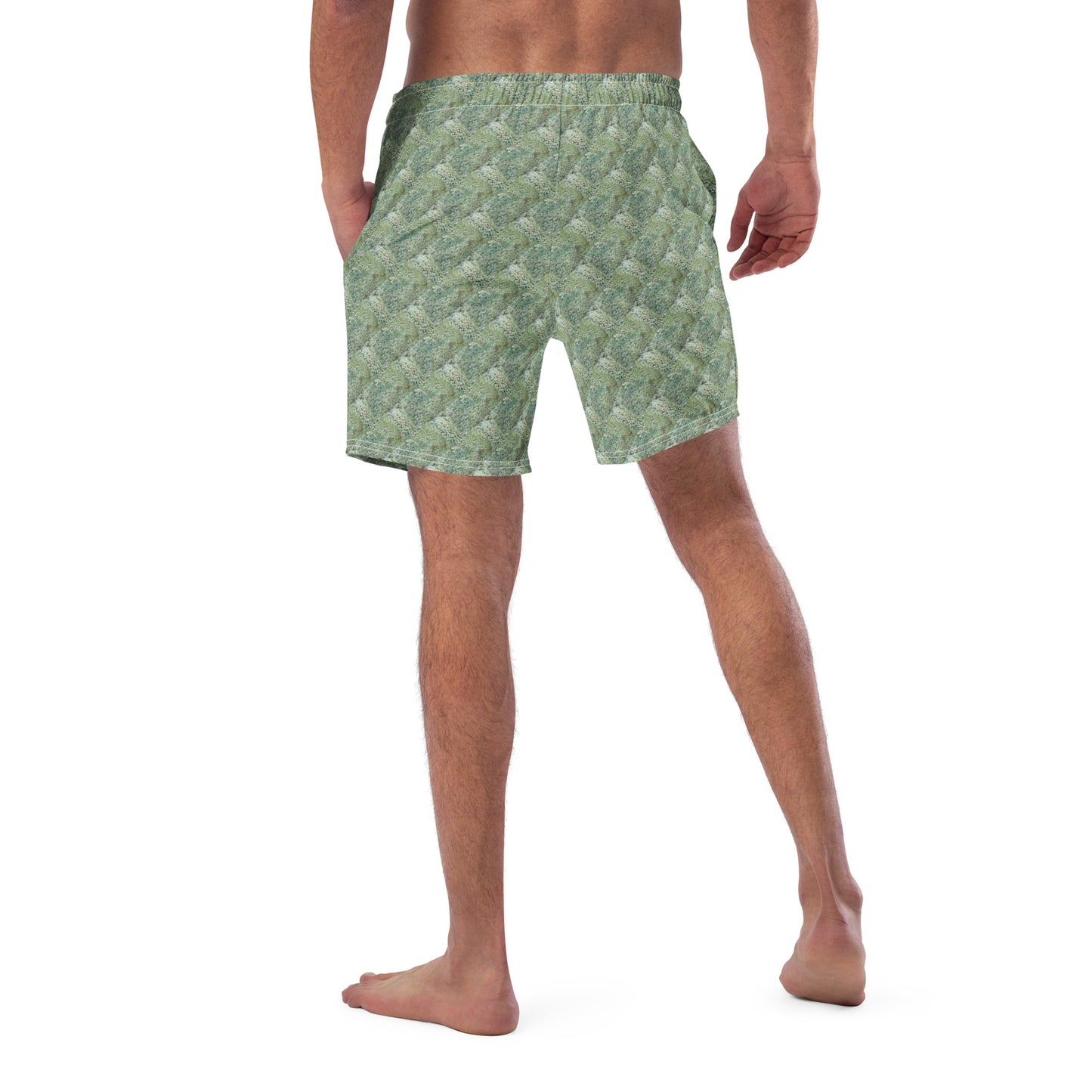 Leafy Swim Trunks