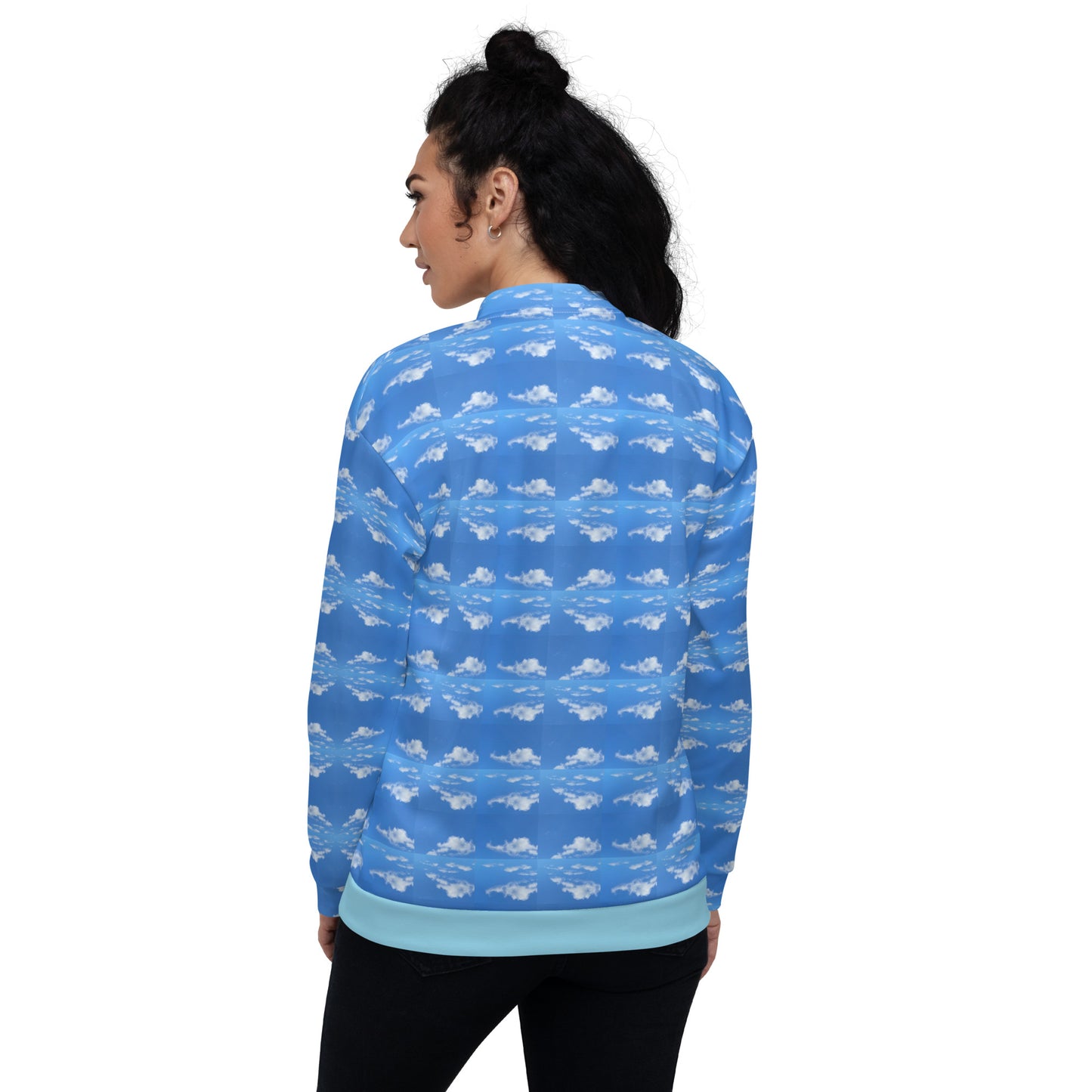 Unisex SkyPrint Bomber Jacket '24