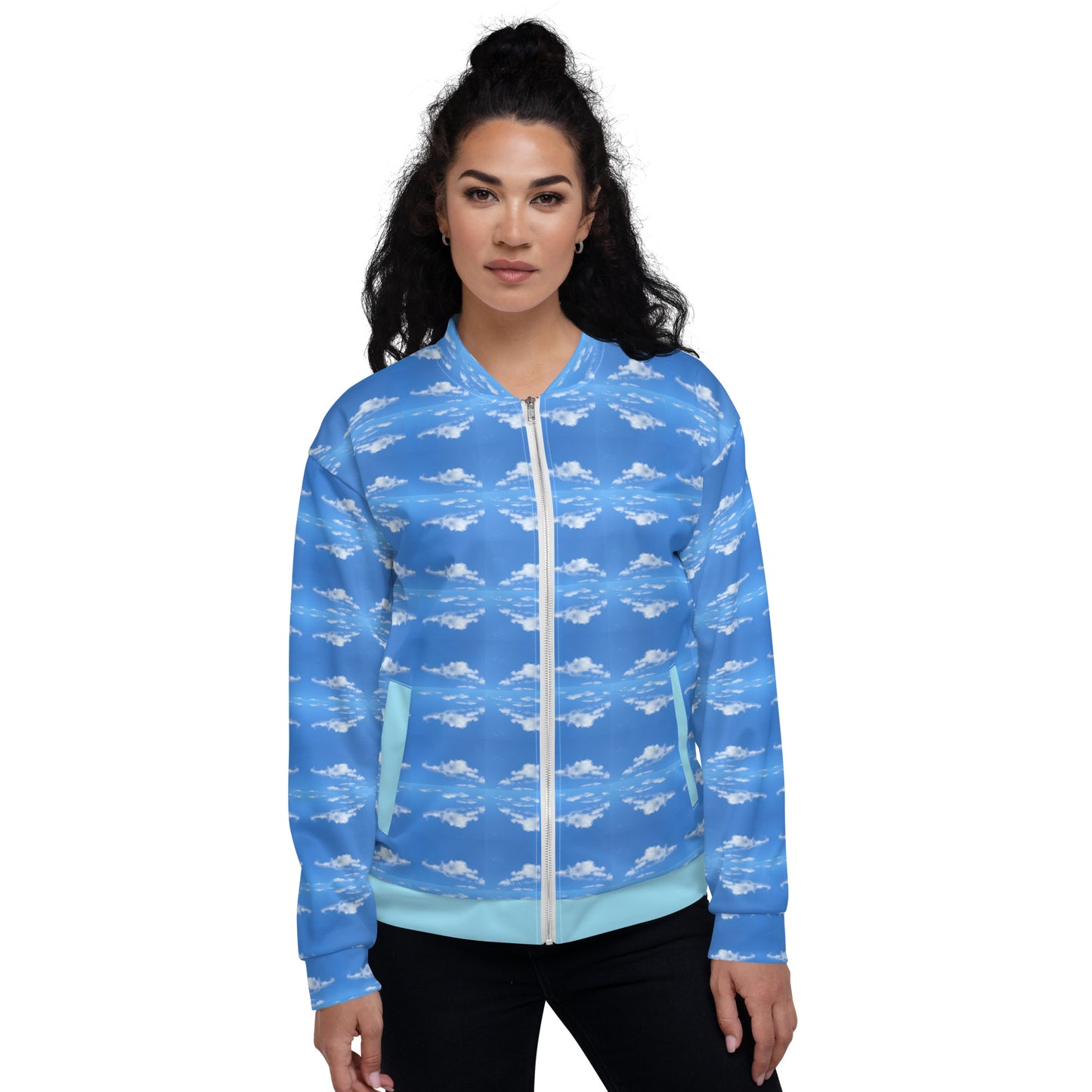 Unisex SkyPrint Bomber Jacket '24