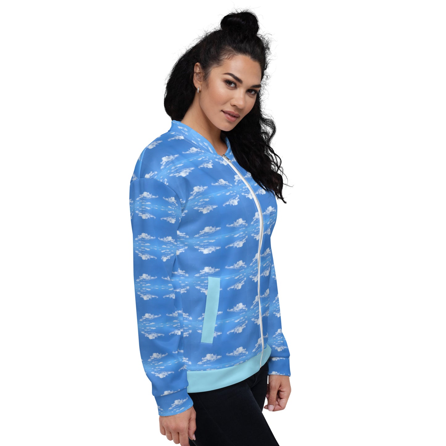 Unisex SkyPrint Bomber Jacket '24